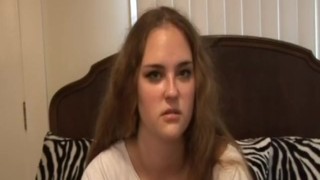 Curvy femdom paddling older guy